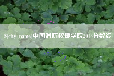 通辽中国消防救援学院2018分数线