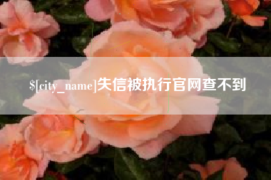 通辽失信被执行官网查不到