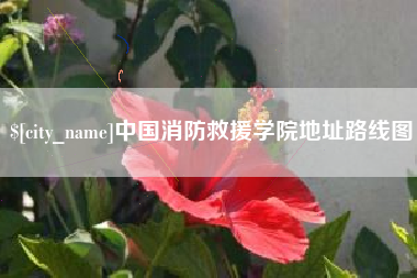 通辽中国消防救援学院地址路线图