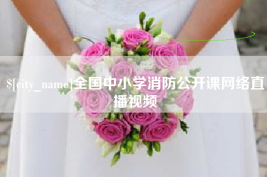 通辽全国中小学消防公开课网络直播视频