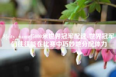 通辽5000米世界冠军配速-世界冠军们往往能在比赛中巧妙地分配体力
