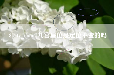 通辽九宫星位是定位不变的吗