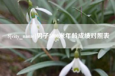 通辽男子5000米年龄成绩对照表