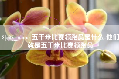 通辽五千米比赛领跑员是什么-他们就是五千米比赛领跑员