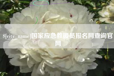 通辽国家应急救援员报名网查询官网