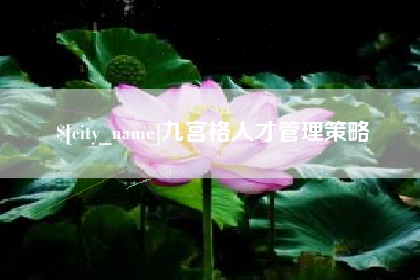 通辽九宫格人才管理策略