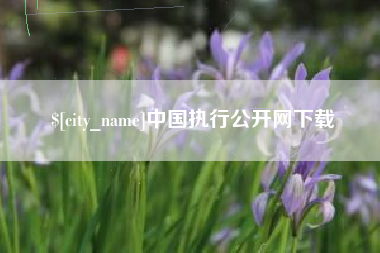 通辽中国执行公开网下载